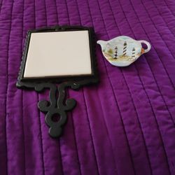 TRIVET & TEA BAG HOLDER 