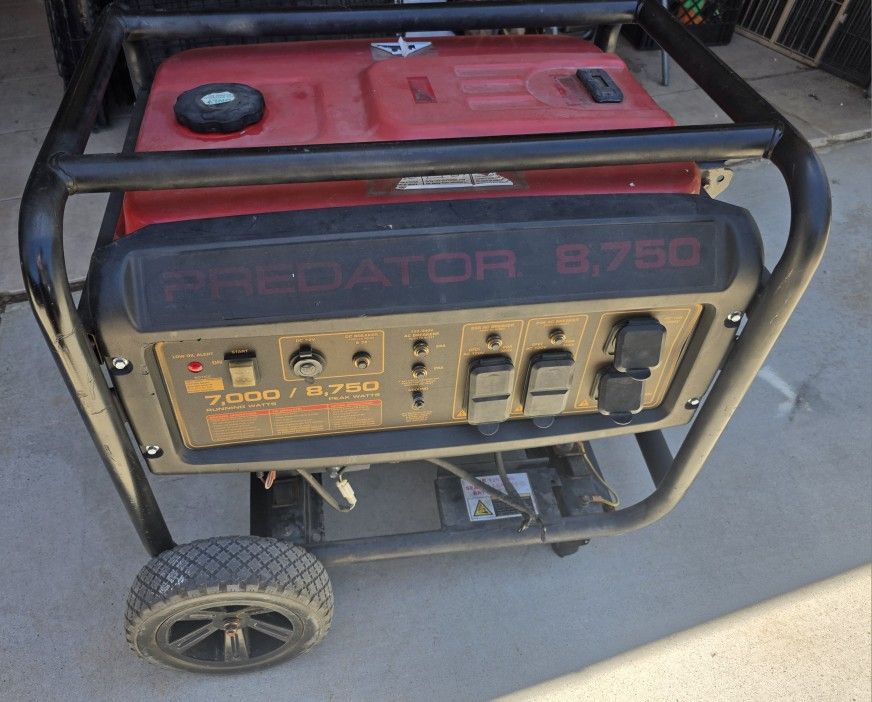 Predator 8,750 Generator