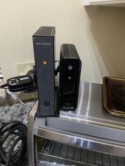 Motorola Modem and Netgear WiFi router