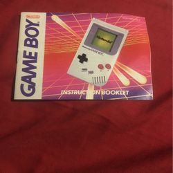 1989 Nintendo Game Boy Booklet And Tetris Blast Booklet