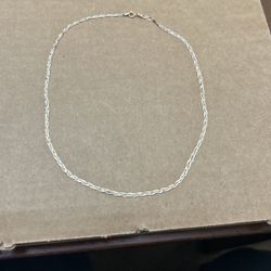 14k Tri Color Herringbone Necklace