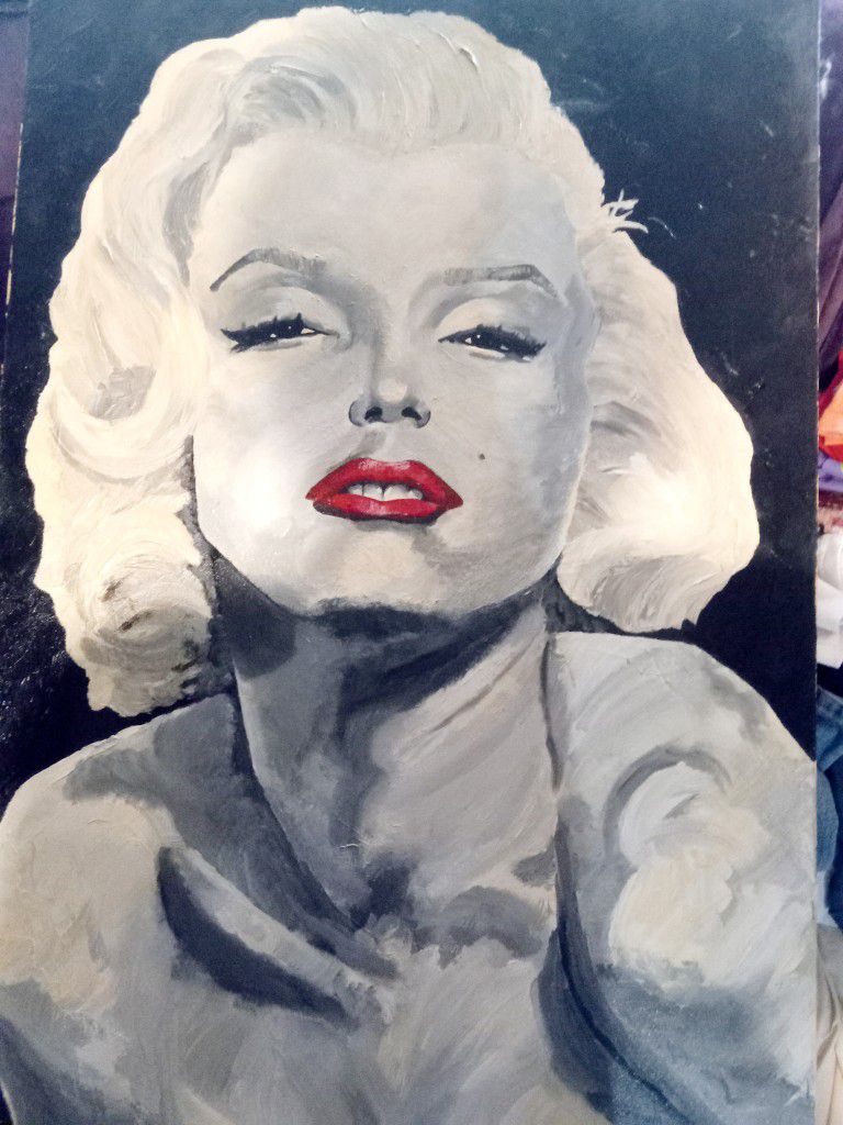 Original Oil Based Marilyn Monroe Painting