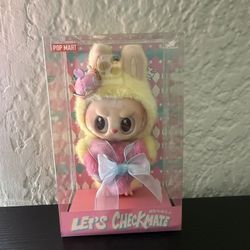 THE MONSTERS Let's Checkmate Series-Vinyl Plush Hanging Card