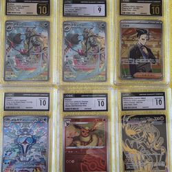 Pokemon graded cgc 9s 10s