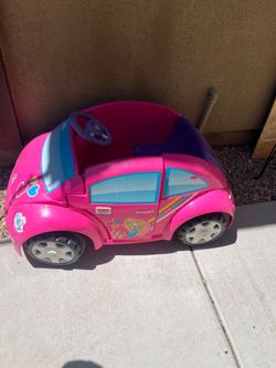 Free: Barbie VW Beetle Power Wheels,  no battery