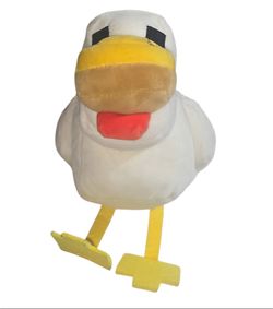 Minecraft White Duck Chicken  Mojang Jinx Stuffed Animal Plush