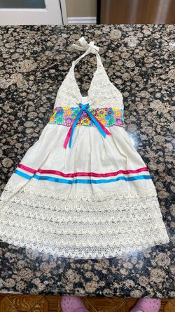 Vestido de Niña Mexicano 3T