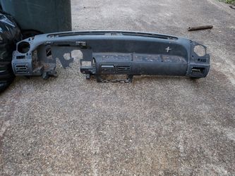 1989 dash fox body mustang. Black not painted