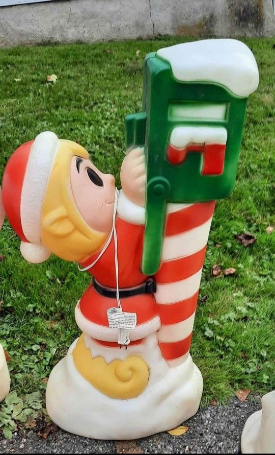 Christmas Elf Blow Mold