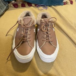 Converse One Star Low Street Warmers  "Burnt Caramel"