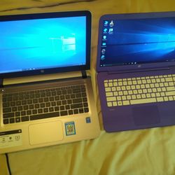  Hp Pavilion 15p4  i3  500gb 6gb And Hp  Stream 14  Intel Celeron  4gb  32gb Win 10