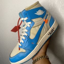 Jordan 1  Unc Off White