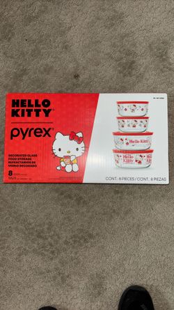 Brand New Hello Kitty Pyrex Food Storage