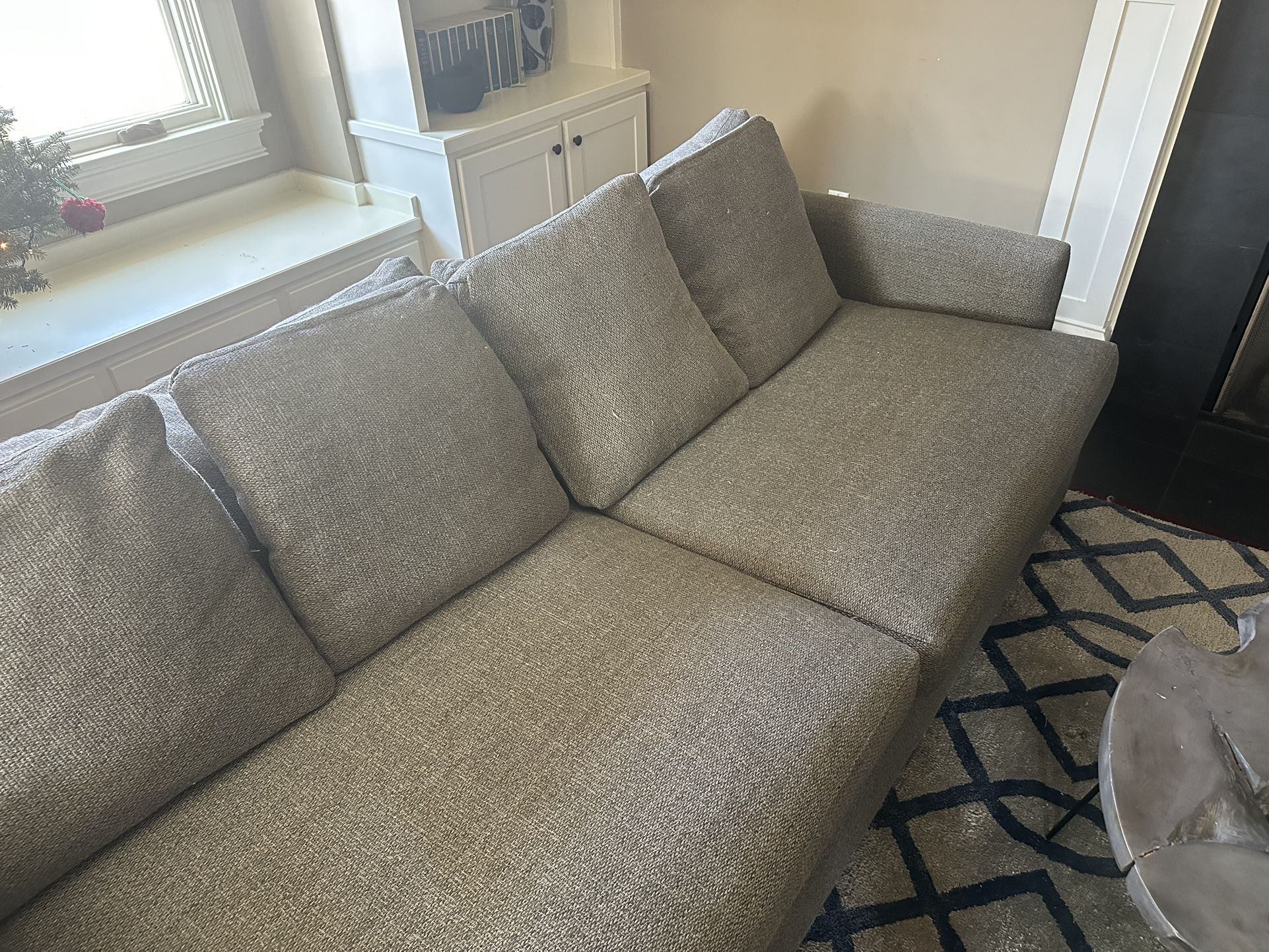 Two matching Crate and Barrel Couches