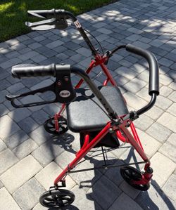Drive 4-Wheel Rollator Walker