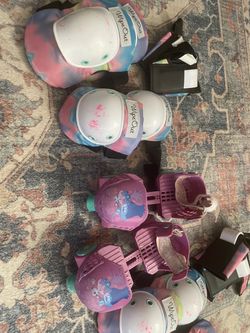 Kids adjustable skates for two