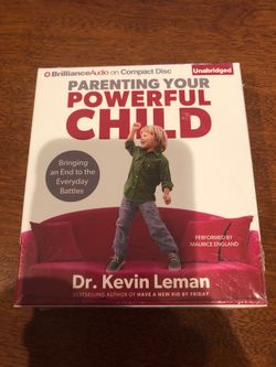 Parenting your Powerful Child Dr Kevin Leman audiobook on CD new