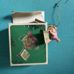 Vintage Hallmark Joy Cherub With Original Box