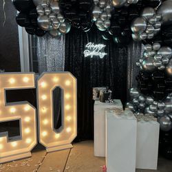 Marquee Letters And Numbers