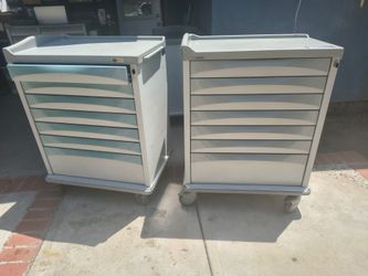 Capsa tools box tools cart aluminum..H..44..W..33..D..22