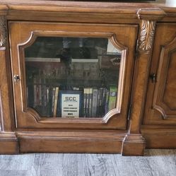 Gorgeous Solid Wood Entertainment Center