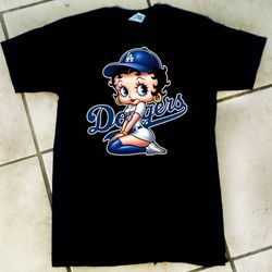 Los Angeles Dodgers Betty boop la Tshirts