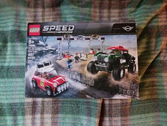 Lego Speed Champion Mini Cooper brand new