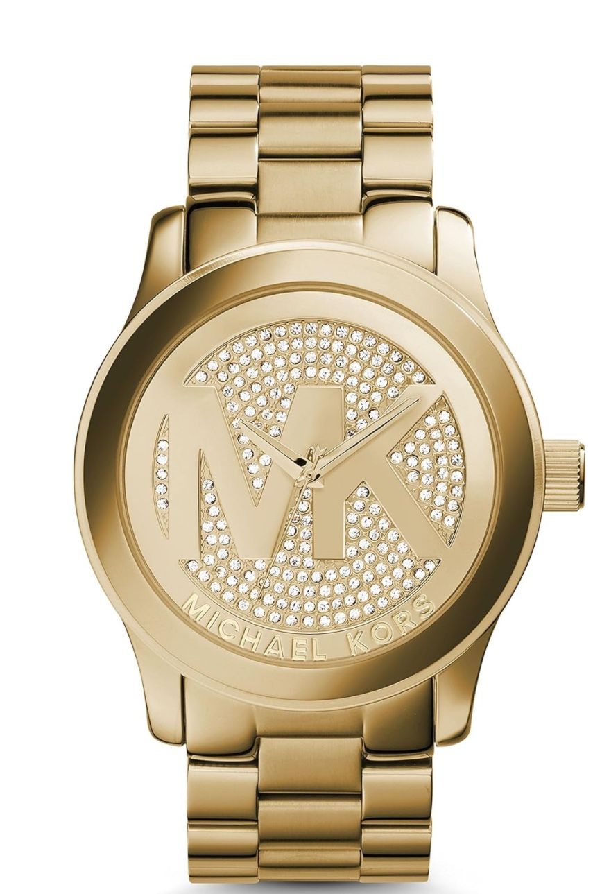 Michael Kors Women's Runway Gold-Tone Watch