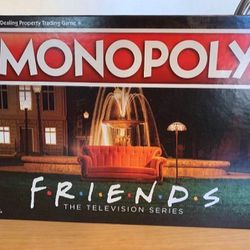 Friends Tv Show Themed Monopoly Board Game