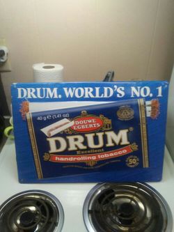 hand rolling tobacco tins Vintage Drum Handrolling Tobacco Tin. for Sale in Kelso, WA