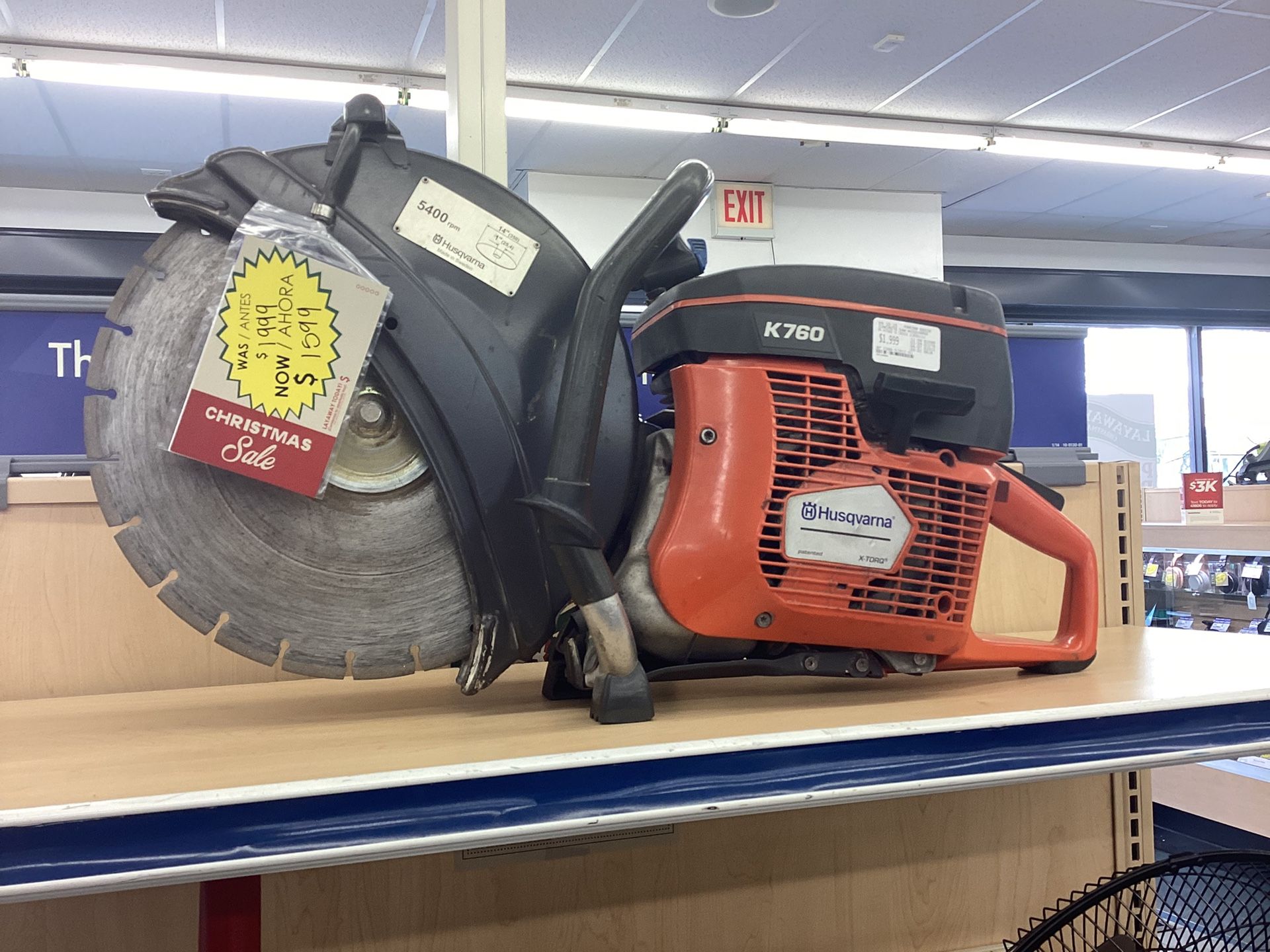 Husqvarna Concrete Saw