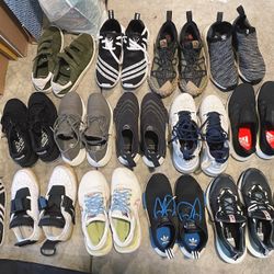 Nike and Adidas sneakers collection