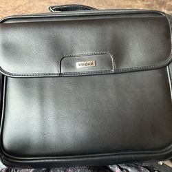 Targus Leather Brief case, laptop case for 17” Laptop