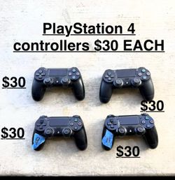 PlayStation 4 controllers $30 EACH (FIRM PRICE)