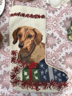 Christmas Dog 🐕 Stocking 