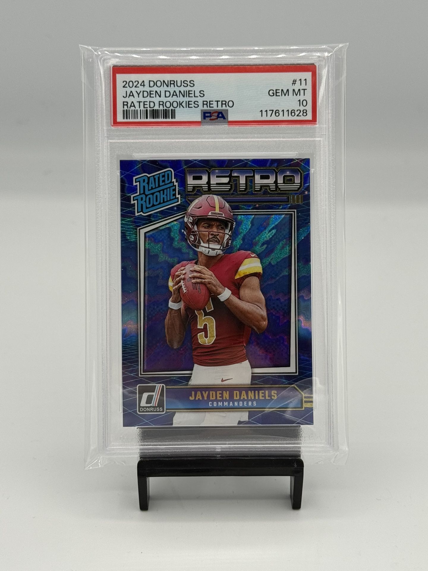 2024 Panini Donruss Rated Rookie Retro 11 Jayden Daniels