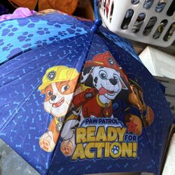 Free Paw Patrol Umbrella Kids Size Great Clean Condition