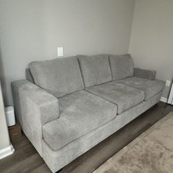 Living Spaces Bonaterra Grey Couch 