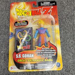 Dragonball Z S.S. Gohan Great Saiyaman Saga Super Saiyan Action Figure Irwin