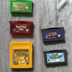 GBA game Lot Pokémon