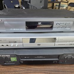 Dvd Players and VHS Player