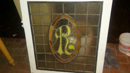 Stained glass widow