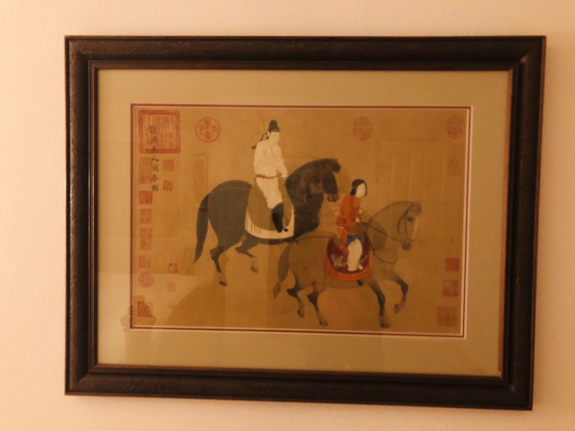 Antique Chinese watercolor