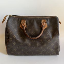 Louis Vuitton Speedy 30 Satchel Bag