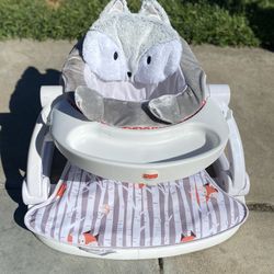 Fisher Price On -The-Go Sit Me Up Floor Seat With Tray