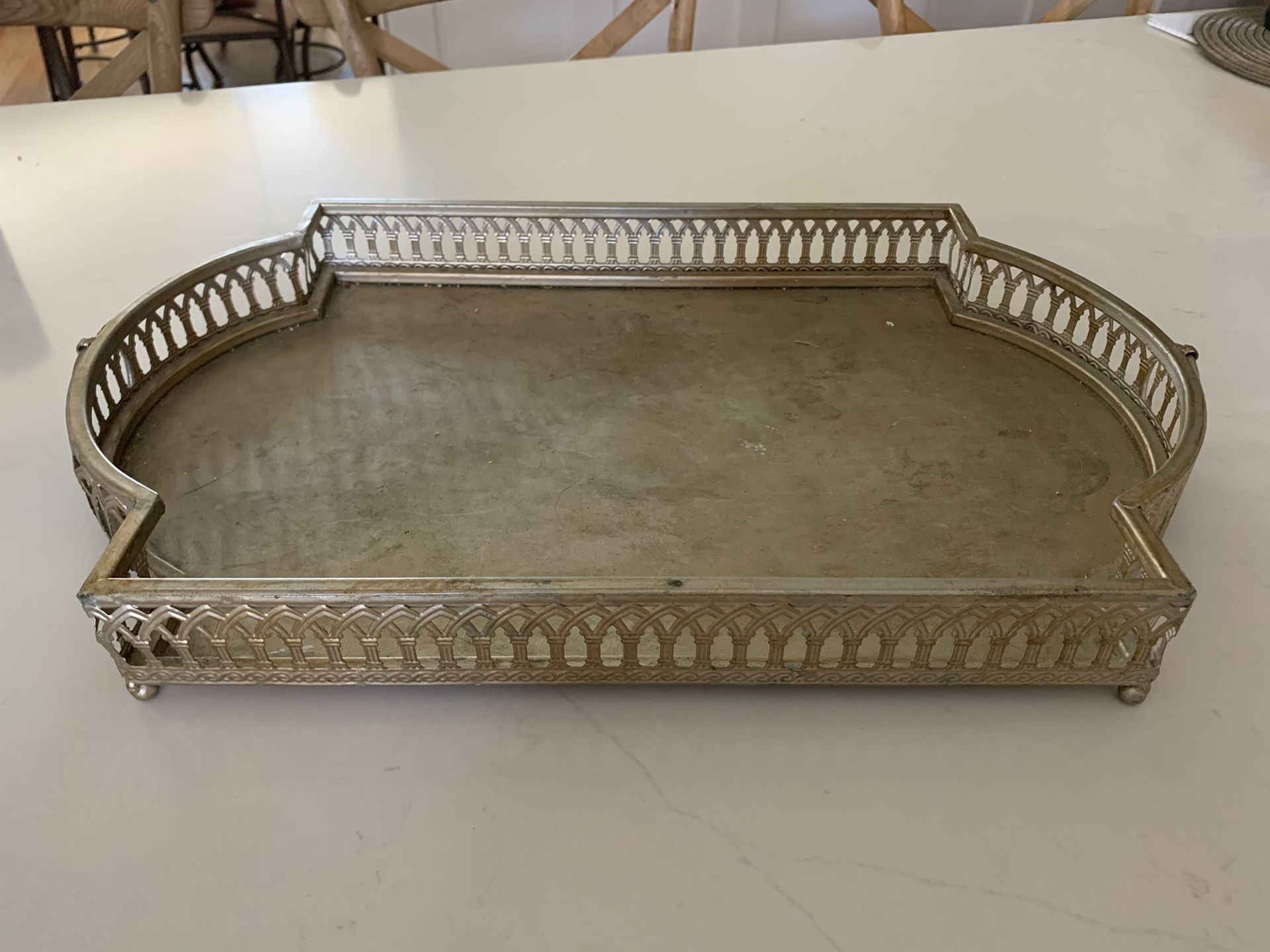 Gold decorative tray!