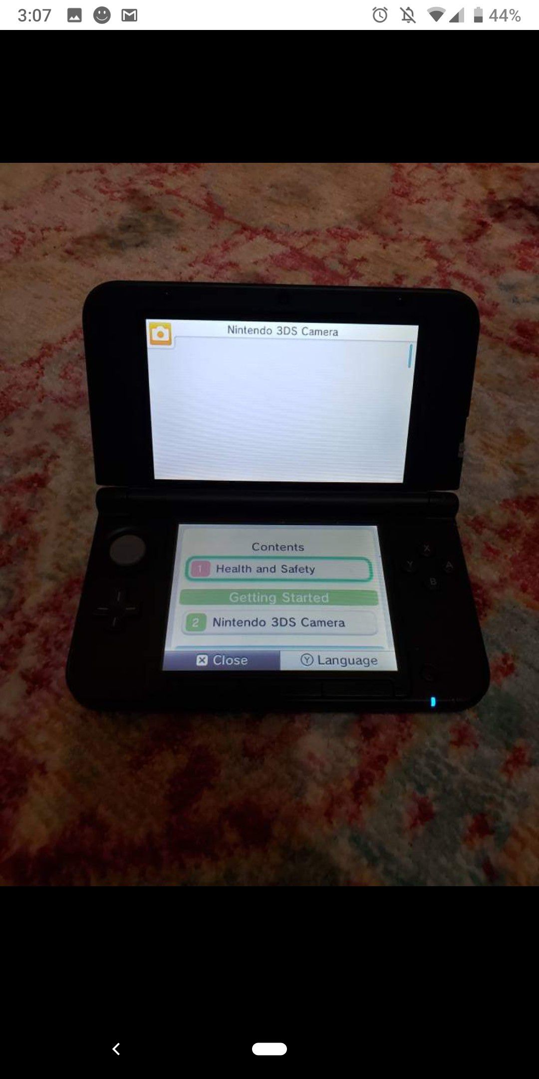 Nintendo 3DS XL With games and Charger GOOD CONDITION