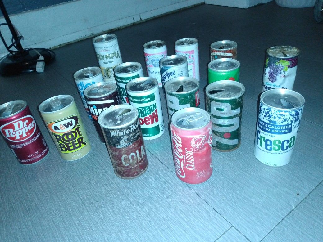 Old Soda Cans