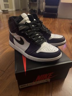 Jordan 1 Court Purple
