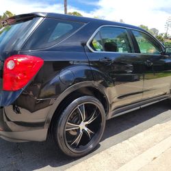 Chevy Equinox, Clean Title, Smogged, Gas Saver, 22"rims, Reliable Transportation 